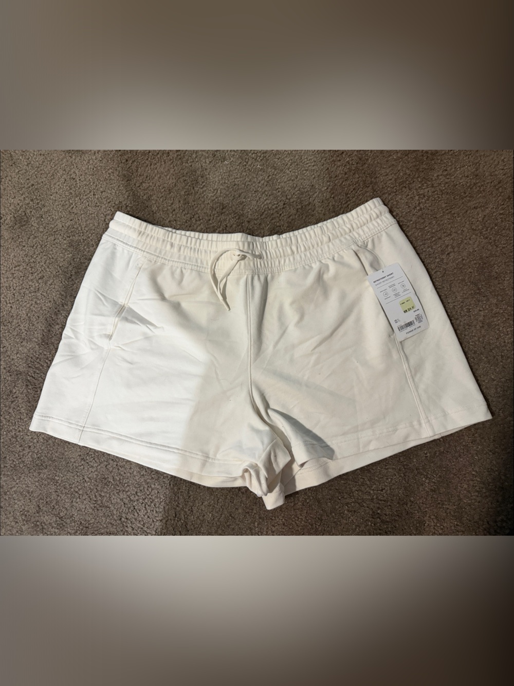 Athleta Retroterry Short in Cream